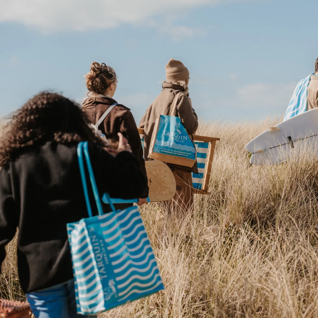 Tarquin's Blue Jute Bag - Image 3