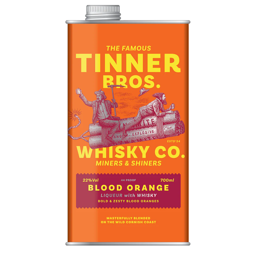 Tinner Bros Blood Orange Whisky Liqueur