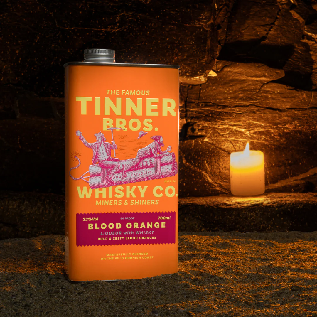 Tinner Bros Blood Orange Whisky Liqueur - Image 2